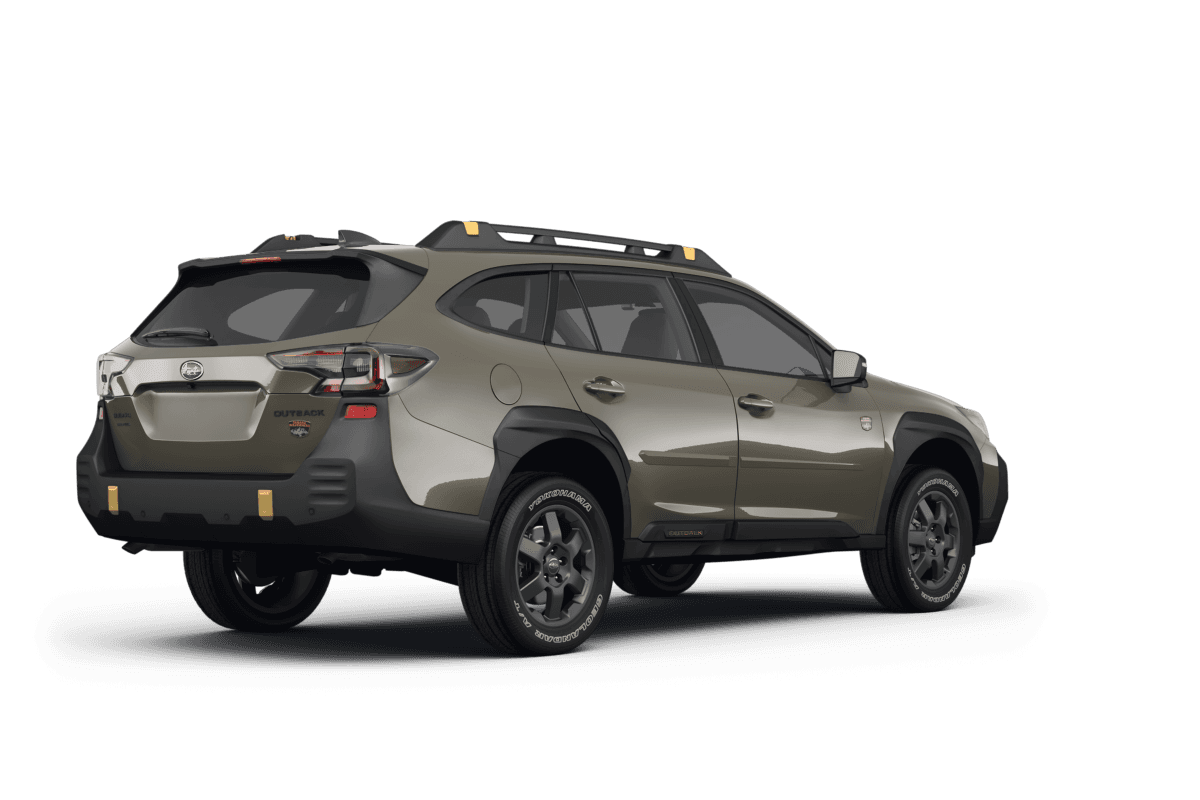 Subaru Outback - Back view Subaru Outback - Back view